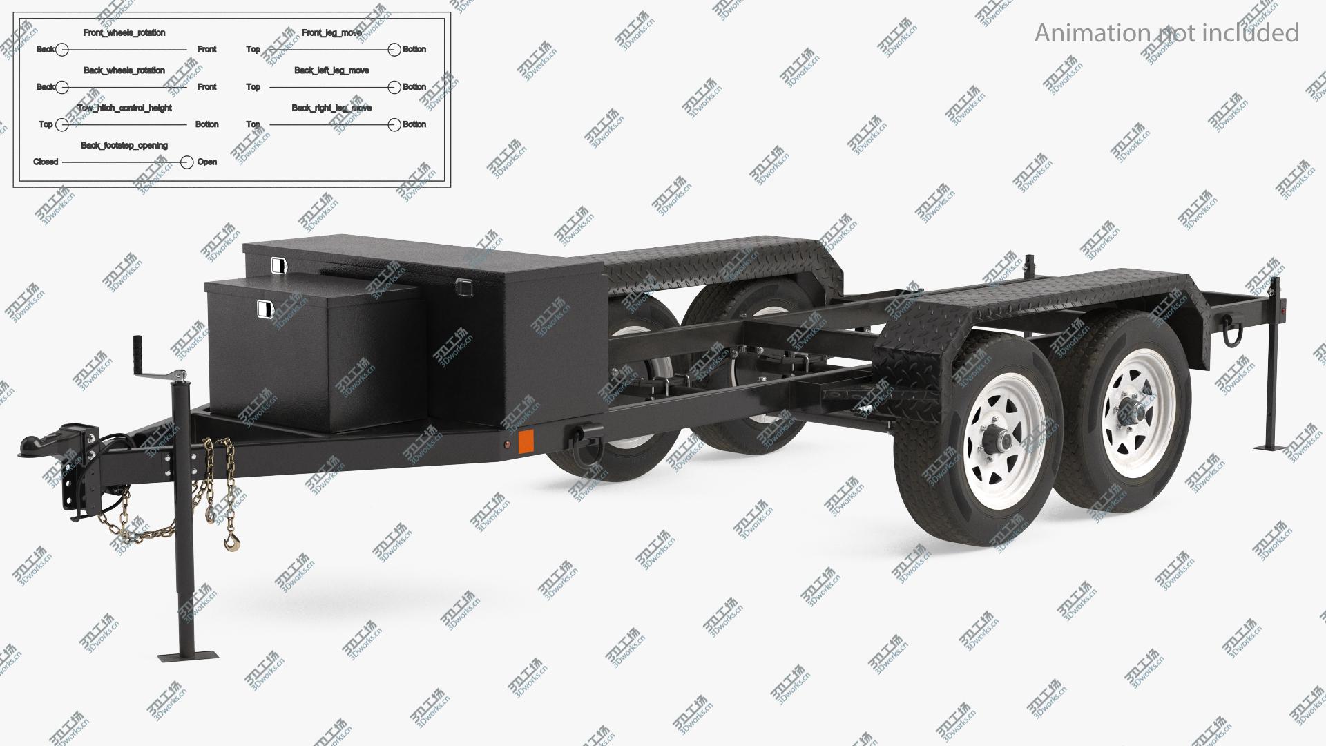 images/goods_img/2021040163/3D Heavy Duty 4 Wheel Trailer Rigged model/3.jpg